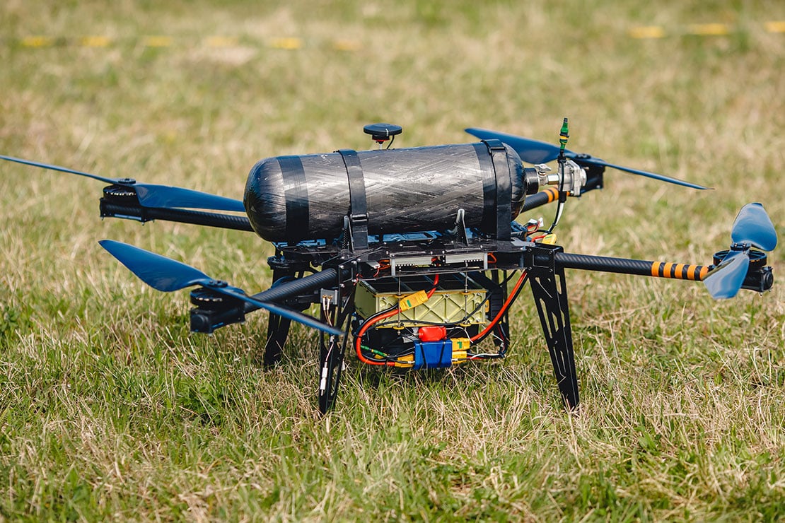 Die Wasserstoff Drohne – eine ideale Lösung
