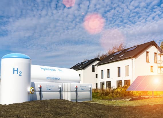 Wasserstoff zuhause tanken – ein Modell für die Zukunft